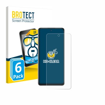 Face avant d’un emballage produit avec le logo de la marque BROTECT. À côté, l’appareil Huawei Nova Y73 est représenté avec la