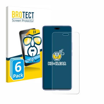 Face avant d’un emballage produit avec le logo de la marque BROTECT. À côté, l’appareil Huawei Nova 12 Pro est représenté avec