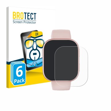 Face avant d’un emballage produit avec le logo de la marque BROTECT. À côté, l’appareil Mingtawn T8 1.83