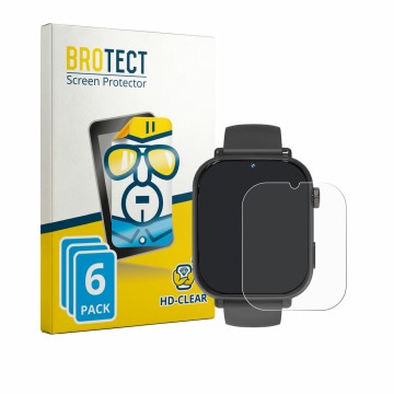 Vorderseite einer Produktverpackung mit dem Markenlogo BROTECT. Daneben ist das Gerät Pthtechus A22 mit dem zugehörigen Displa