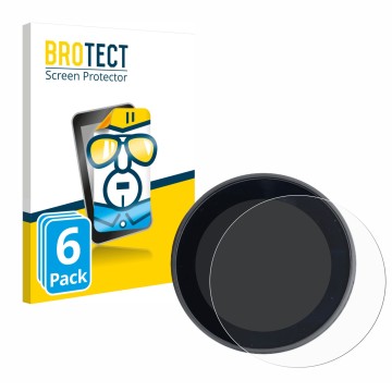 Face avant d’un emballage produit avec le logo de la marque BROTECT. À côté, l’appareil Meraki Espresso Machine est représenté