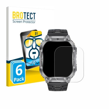 Face avant d’un emballage produit avec le logo de la marque BROTECT. À côté, l’appareil LIGE EF22 2