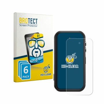 Parte frontale di una confezione del prodotto con il logo del marchio BROTECT. Accanto è raffigurato il dispositivo Fossibot F