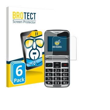 Parte frontale di una confezione del prodotto con il logo del marchio BROTECT. Accanto è raffigurato il dispositivo bea-fon Fo