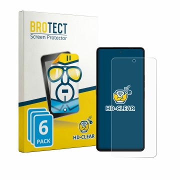Parte frontale di una confezione del prodotto con il logo del marchio BROTECT. Accanto è raffigurato il dispositivo Gigaset GS