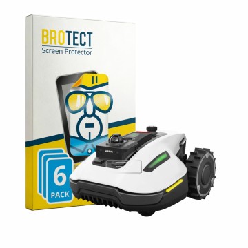 Vorderseite einer Produktverpackung mit dem Markenlogo BROTECT. Daneben ist das Gerät Mammotion Yuka Mini 2 1000 (NUR Kamera) 
