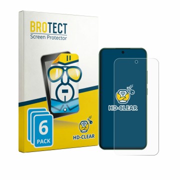 Front side of a product packaging with the brand logo BROTECT. Next to it is the device Oppo F33 shown with the corresponding 