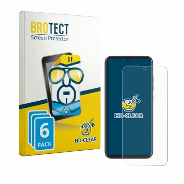 Parte frontal de un envase de producto con el logotipo de la marca BROTECT. Al lado se muestra el dispositivo Murena Teracube 