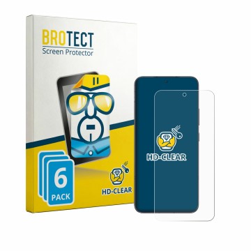 Parte frontale di una confezione del prodotto con il logo del marchio BROTECT. Accanto è raffigurato il dispositivo Honor Powe