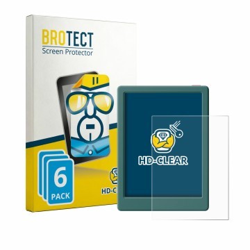 Front side of a product packaging with the brand logo BROTECT. Next to it is the device Musnap Neo C shown with the correspond