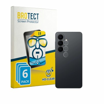 Vorderseite einer Produktverpackung mit dem Markenlogo BROTECT. Daneben ist das Gerät Samsung Galaxy S26 Enterprise Edition (N