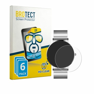 Parte frontale di una confezione del prodotto con il logo del marchio BROTECT. Accanto è raffigurato il dispositivo Xcoast Min