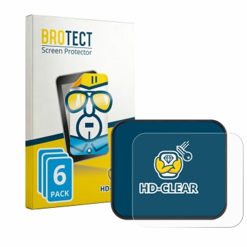 Vorderseite einer Produktverpackung mit dem Markenlogo BROTECT. Daneben ist das Gerät Saphe T mit dem zugehörigen Displayschut