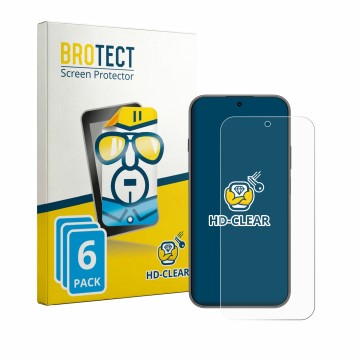 Vorderseite einer Produktverpackung mit dem Markenlogo BROTECT. Daneben ist das Gerät Huawei Nova 15 Max mit dem zugehörigen D