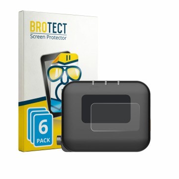 Front side of a product packaging with the brand logo BROTECT. Next to it is the device Deity TC-1 shown with the correspondin