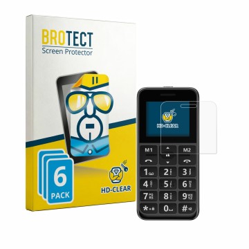 Parte frontale di una confezione del prodotto con il logo del marchio BROTECT. Accanto è raffigurato il dispositivo Peaq PMP 9