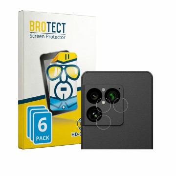 Parte frontal de un envase de producto con el logotipo de la marca BROTECT. Al lado se muestra el dispositivo Sony Xperia 1 VI