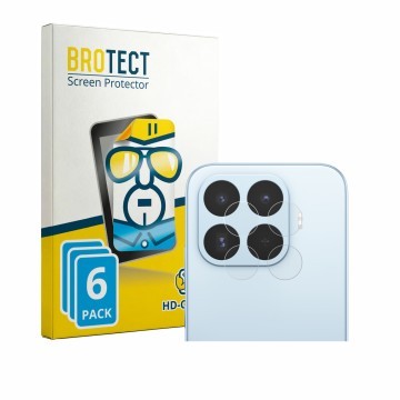 Parte frontal de un envase de producto con el logotipo de la marca BROTECT. Al lado se muestra el dispositivo Xiaomi 17T (SÓLO