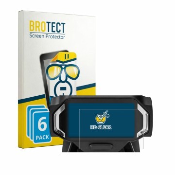 Parte frontale di una confezione del prodotto con il logo del marchio BROTECT. Accanto è raffigurato il dispositivo Navee UT5 