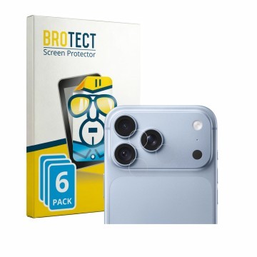 Vorderseite einer Produktverpackung mit dem Markenlogo BROTECT. Daneben ist das Gerät Apple iPhone 18 Pro Max (NUR Kameraschut