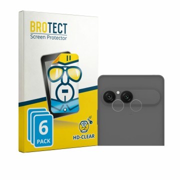 Parte frontale di una confezione del prodotto con il logo del marchio BROTECT. Accanto è raffigurato il dispositivo Sony Xperi