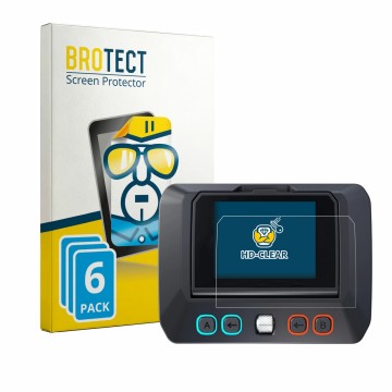Face avant d’un emballage produit avec le logo de la marque BROTECT. À côté, l’appareil SkyRc D8neo est représenté avec la pro