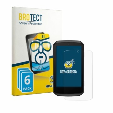 Vorderseite einer Produktverpackung mit dem Markenlogo BROTECT. Daneben ist das Gerät Garmin Edge 1060 mit dem zugehörigen Dis