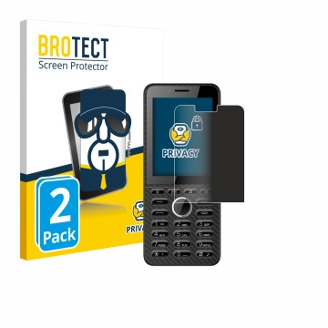 Vorderseite einer Produktverpackung mit dem Markenlogo BROTECT. Daneben ist das Gerät Energizer E288S mit dem zugehörigen Disp