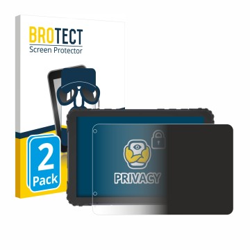 Vorderseite einer Produktverpackung mit dem Markenlogo BROTECT. Daneben ist das Gerät DMD T880X 8