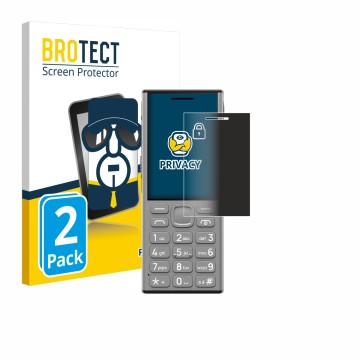 Face avant d’un emballage produit avec le logo de la marque BROTECT. À côté, l’appareil Nokia 130 Music est représenté avec la