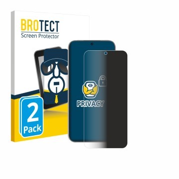 Vorderseite einer Produktverpackung mit dem Markenlogo BROTECT. Daneben ist das Gerät Huawei Nova 15 mit dem zugehörigen Displ