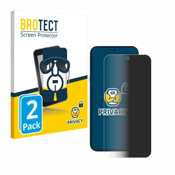Front side of a product packaging with the brand logo BROTECT. Next to it is the device Nothing Phone (4a) Pro shown with the 