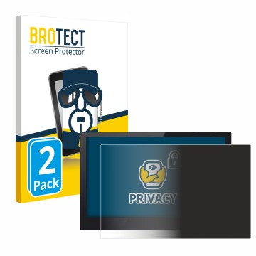 Vorderseite einer Produktverpackung mit dem Markenlogo BROTECT. Daneben ist das Gerät Bigtreetech TFT50 V2.1 mit dem zugehörig