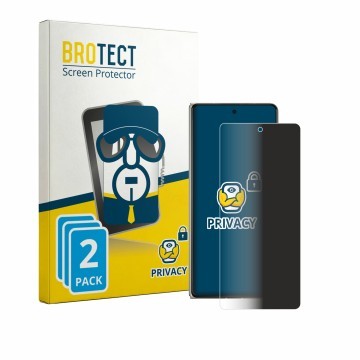 Vorderseite einer Produktverpackung mit dem Markenlogo BROTECT. Daneben ist das Gerät Motorola Razr Fold mit dem zugehörigen D