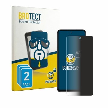 Vorderseite einer Produktverpackung mit dem Markenlogo BROTECT. Daneben ist das Gerät Huawei Enjoy 90 Plus mit dem zugehörigen