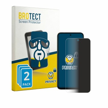 Face avant d’un emballage produit avec le logo de la marque BROTECT. À côté, l’appareil Vivo T5x est représenté avec la protec