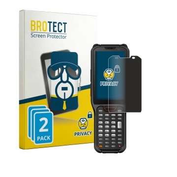 Face avant d’un emballage produit avec le logo de la marque BROTECT. À côté, l’appareil Urovo RT40S est représenté avec la pro