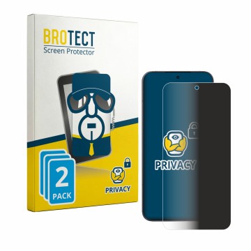 Vorderseite einer Produktverpackung mit dem Markenlogo BROTECT. Daneben ist das Gerät Xiaomi 17T Pro mit dem zugehörigen Displ