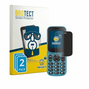 Front side of a product packaging with the brand logo BROTECT. Next to it is the device Uleway T185 shown with the correspondi