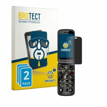 Vorderseite einer Produktverpackung mit dem Markenlogo BROTECT. Daneben ist das Gerät Guwet G739 mit dem zugehörigen Displaysc