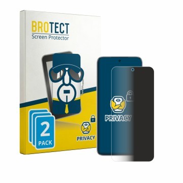 Front side of a product packaging with the brand logo BROTECT. Next to it is the device ZTE Nubia Neo 5 GT shown with the corr