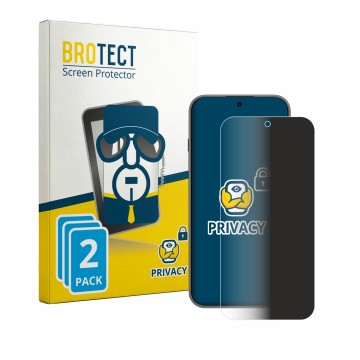 Parte frontale di una confezione del prodotto con il logo del marchio BROTECT. Accanto è raffigurato il dispositivo Huawei Nov