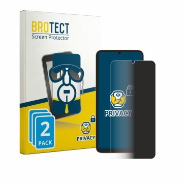 Parte frontale di una confezione del prodotto con il logo del marchio BROTECT. Accanto è raffigurato il dispositivo Hotwav A26