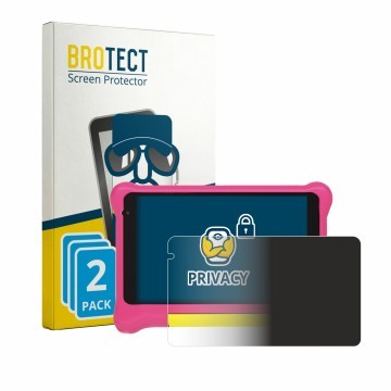 Vorderseite einer Produktverpackung mit dem Markenlogo BROTECT. Daneben ist das Gerät Laptok LPK707PK 7