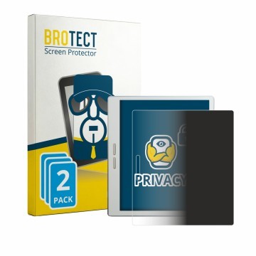 Vorderseite einer Produktverpackung mit dem Markenlogo BROTECT. Daneben ist das Gerät Bigme B7 Pro mit dem zugehörigen Display
