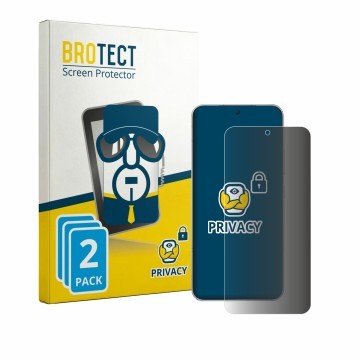 Parte frontale di una confezione del prodotto con il logo del marchio BROTECT. Accanto è raffigurato il dispositivo Honor Win 