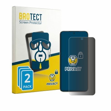 Vorderseite einer Produktverpackung mit dem Markenlogo BROTECT. Daneben ist das Gerät Honor X 70 Pro Max mit dem zugehörigen D