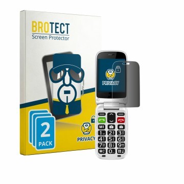 Parte frontale di una confezione del prodotto con il logo del marchio BROTECT. Accanto è raffigurato il dispositivo true S70 c