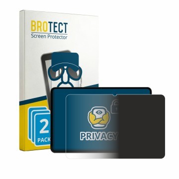 Front side of a product packaging with the brand logo BROTECT. Next to it is the device RedMagic Gaming Tablet 5 Pro shown wit