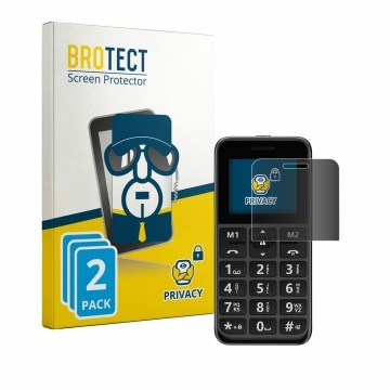 Front side of a product packaging with the brand logo BROTECT. Next to it is the device Peaq PMP 92 shown with the correspondi